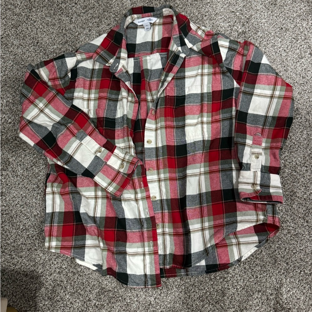 2/$15!
Old Navy Women's “Boyfriend Shirt” Plaid